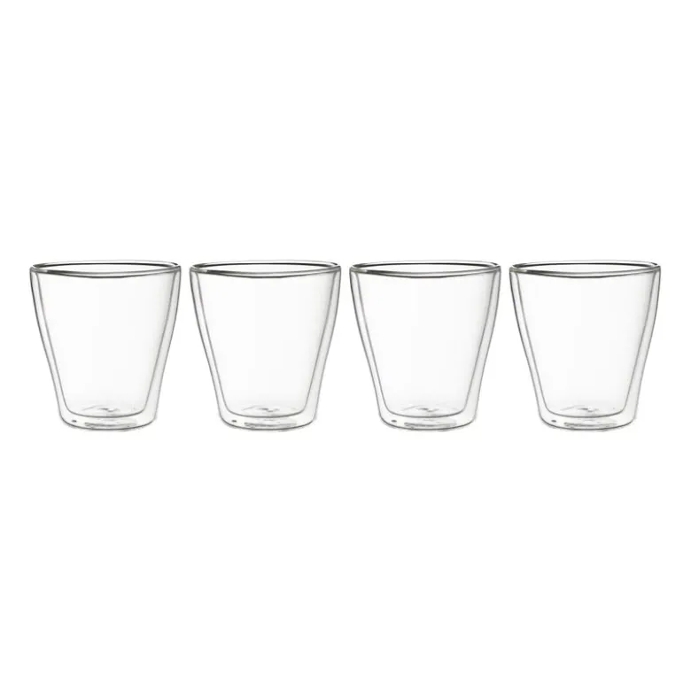 Dubbelwandige glazen - 4 x 250 ml