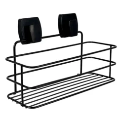 Easy lock doucherekje - zwart - 28x10x12 cm