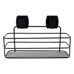Easy lock doucherekje - zwart - 28x10x12 cm
