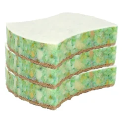 Eco schuurspons - 3 stuks