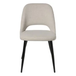 Eetkamerstoel Leonardo - beige - 82.5x61.5x48.5 cm