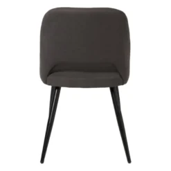 Eetkamerstoel Leonardo - grijs - 82.5x61.5x48.5 cm