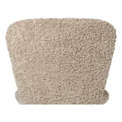 Eetkamerstoel Liz - beige - teddy - 83.5x55x45.4 cm