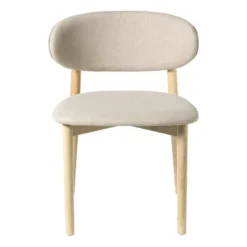 Eetkamerstoel Niki - wit - 78x55x54 cm
