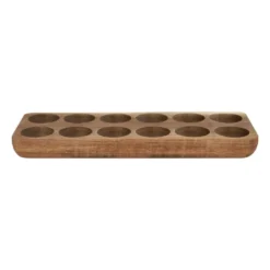 Eiertray hout - voor 12 eieren