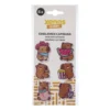 Emblemen capibara - set van 6