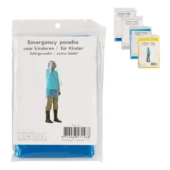 Emergency poncho kids - diverse kleuren
