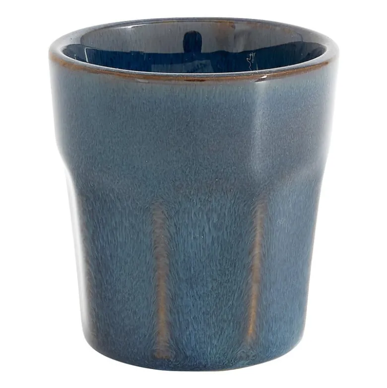 Espressokopje facet - donkerblauw - 100 ml