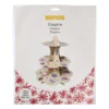 Etagère papier 3-laags - multikleur - 32 cm
