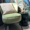 Fauteuil Frida - groen - 77x69x60 cm