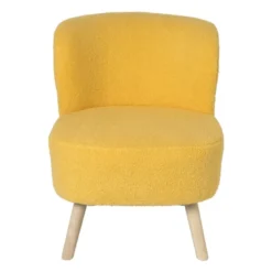 Fauteuil Sita - geel - 69x56x66 cm