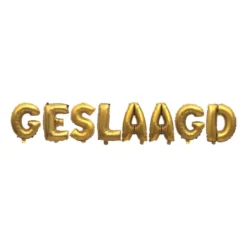 Folieballon - geslaagd