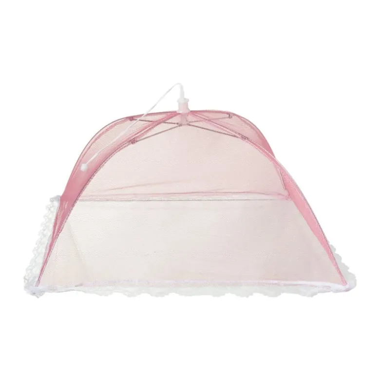 Foodcover paraplu - roze - 35x35x20 cm