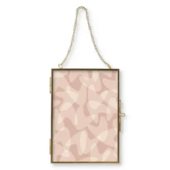 Fotokader aan ketting - goud - 13x18 cm