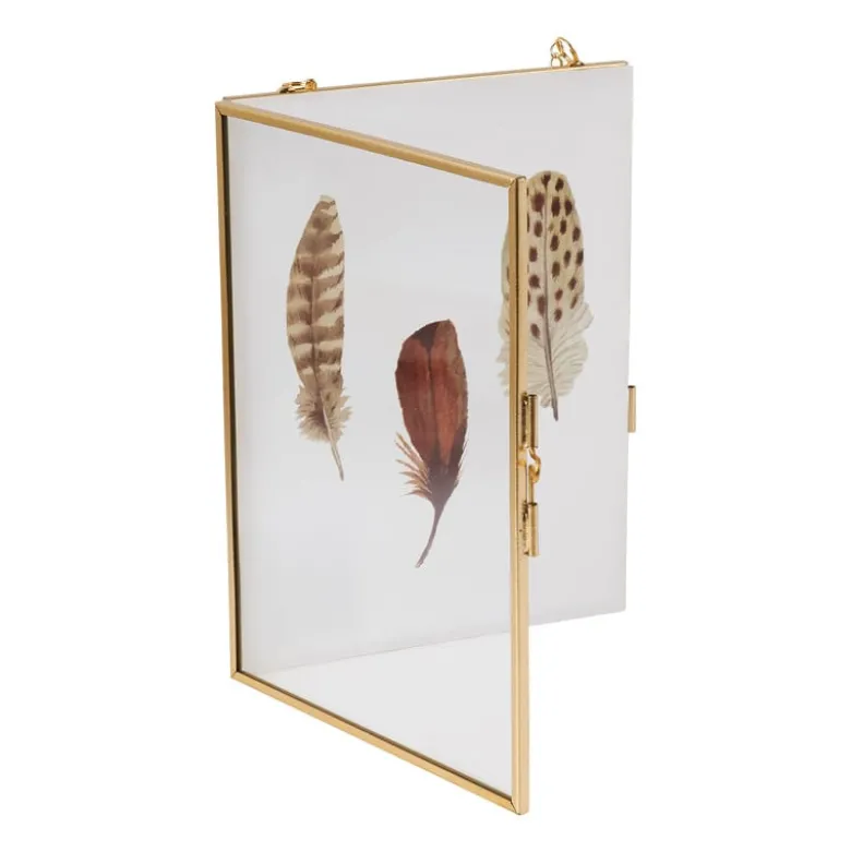 Fotokader aan ketting - goud - 13x18 cm