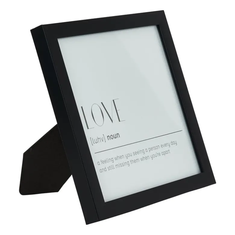 Fotokader basic - 18x18 cm - zwart
