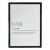 Fotokader basic - 50x70 cm - zwart