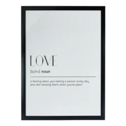Fotokader basic - 50x70 cm - zwart