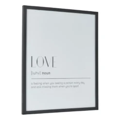 Fotokader basic - 40x50 cm - zwart
