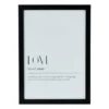 Fotokader basic - 21x30 cm - zwart
