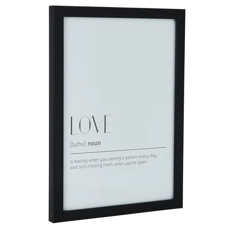 Fotokader basic - 21x30 cm - zwart
