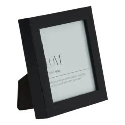 Fotokader basic - 10x10 cm - zwart