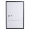 Fotokader basic - 61x91.5 cm - zwart