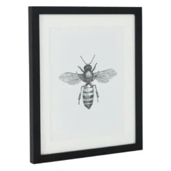 Fotokader met passe-partout - zwart - 20x25 cm