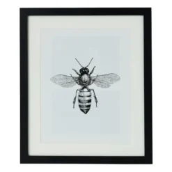 Fotokader met passe-partout - zwart - 20x25 cm