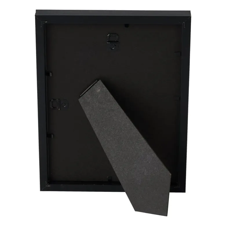 Fotokader met passe-partout - zwart - 10x15 cm