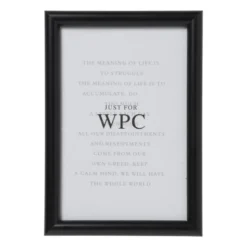 Fotokader WPC - zwart - 10x15 cm