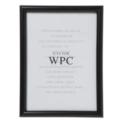 Fotokader WPC - zwart - 13x18 cm