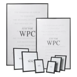 Fotokader WPC - zwart - 50x75 cm