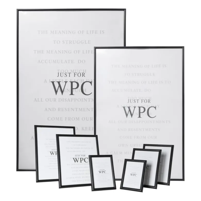 Fotokader WPC - zwart - 60x90 cm