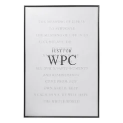 Fotokader WPC - zwart - 60x90 cm