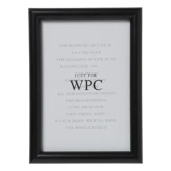 Fotokader WPC - zwart - 9x13 cm