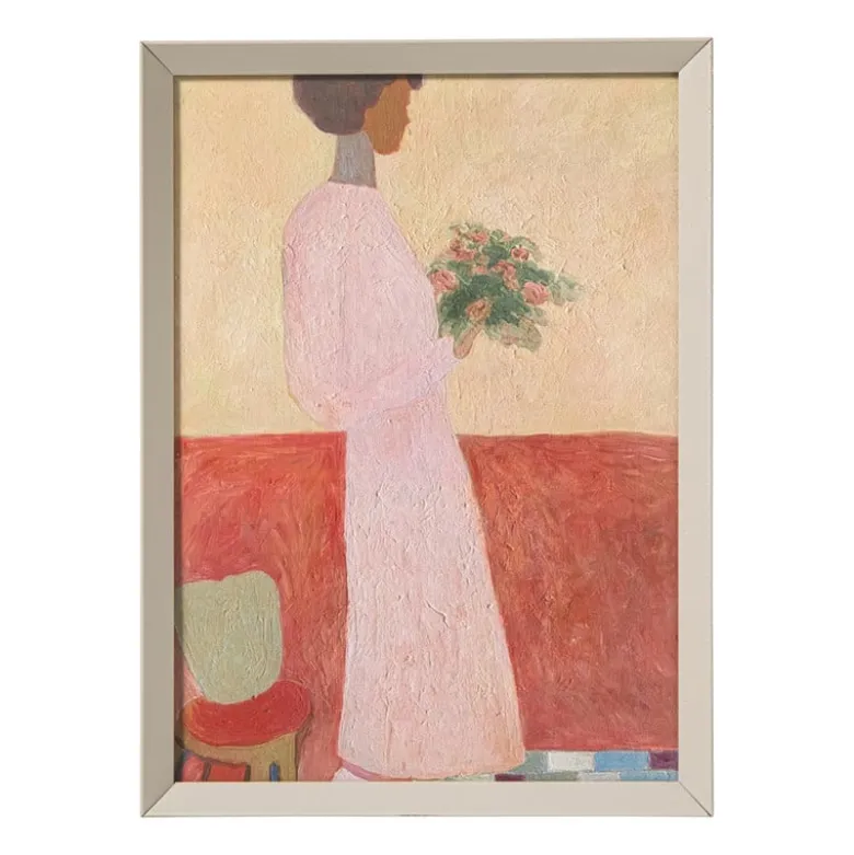 Fotolijst - beige - 13x18 cm