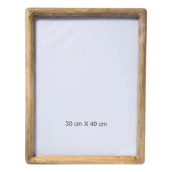 Fotolijst hout - bruin - 30x40 cm