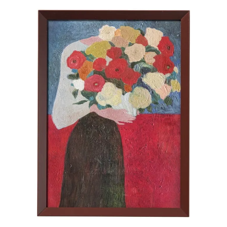 Fotolijst - rood - 13x18 cm