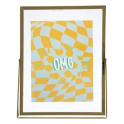 Fotolijst staand - goud - 18x23 cm