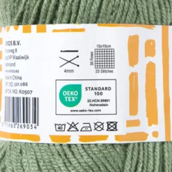 Garen acryl - groen - 100 gram - 240 meter