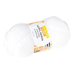 Garen acryl - wit - 100 gram - 240 meter