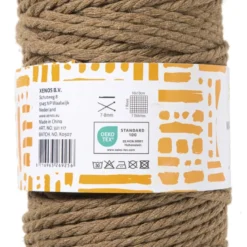 Garen macramé - beige - 500 gram - 100 meter