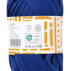 Garen t-shirt - blauw - 100 gram - 29 meter