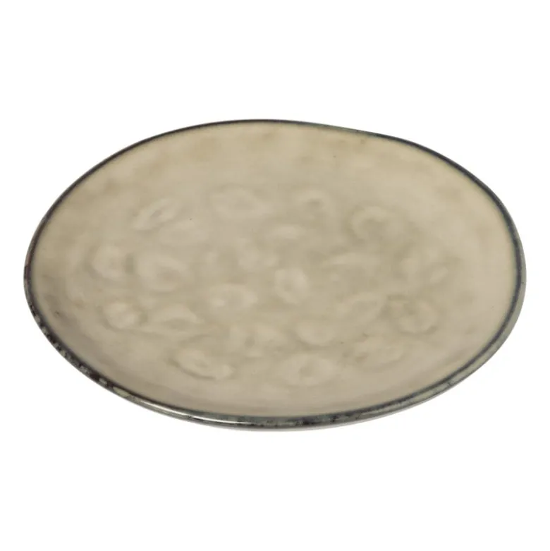 Gebaksbordje Toscane - beige - ø15.5 cm