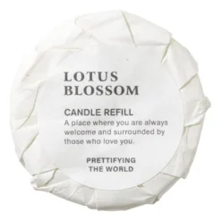 Geurkaars met refill - lotus