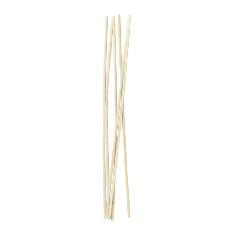 Geurstokjes rattan - bruin - set van 6