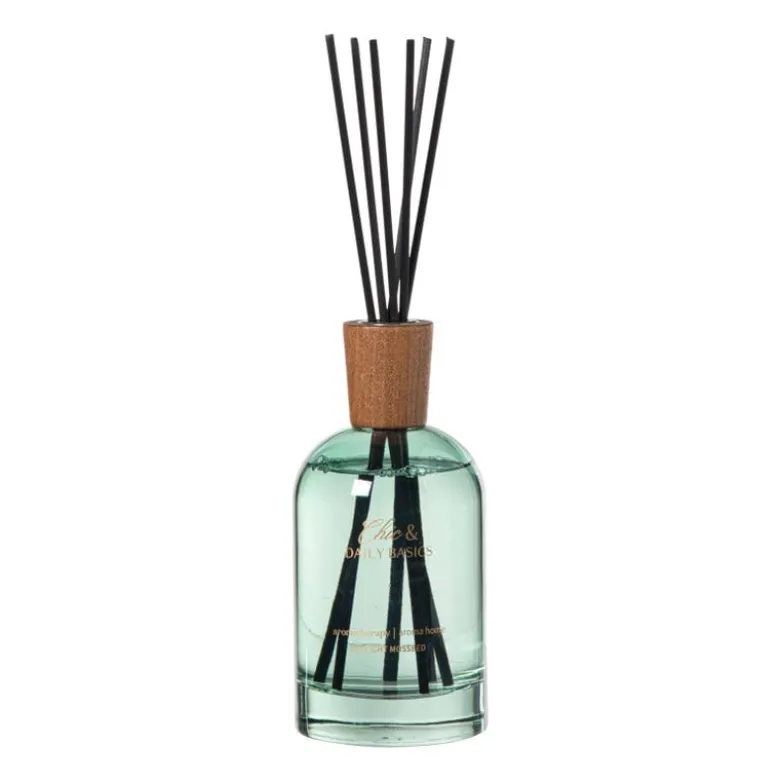 Geurstokjes sunlight mossbed - blauw - 500 ml