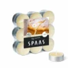Geur waxinelichten - white cake vanilla - set van 18
