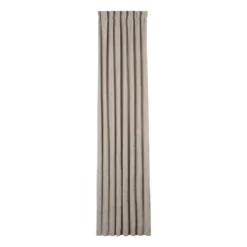 Gordijn chenille - beige - 140x250 cm